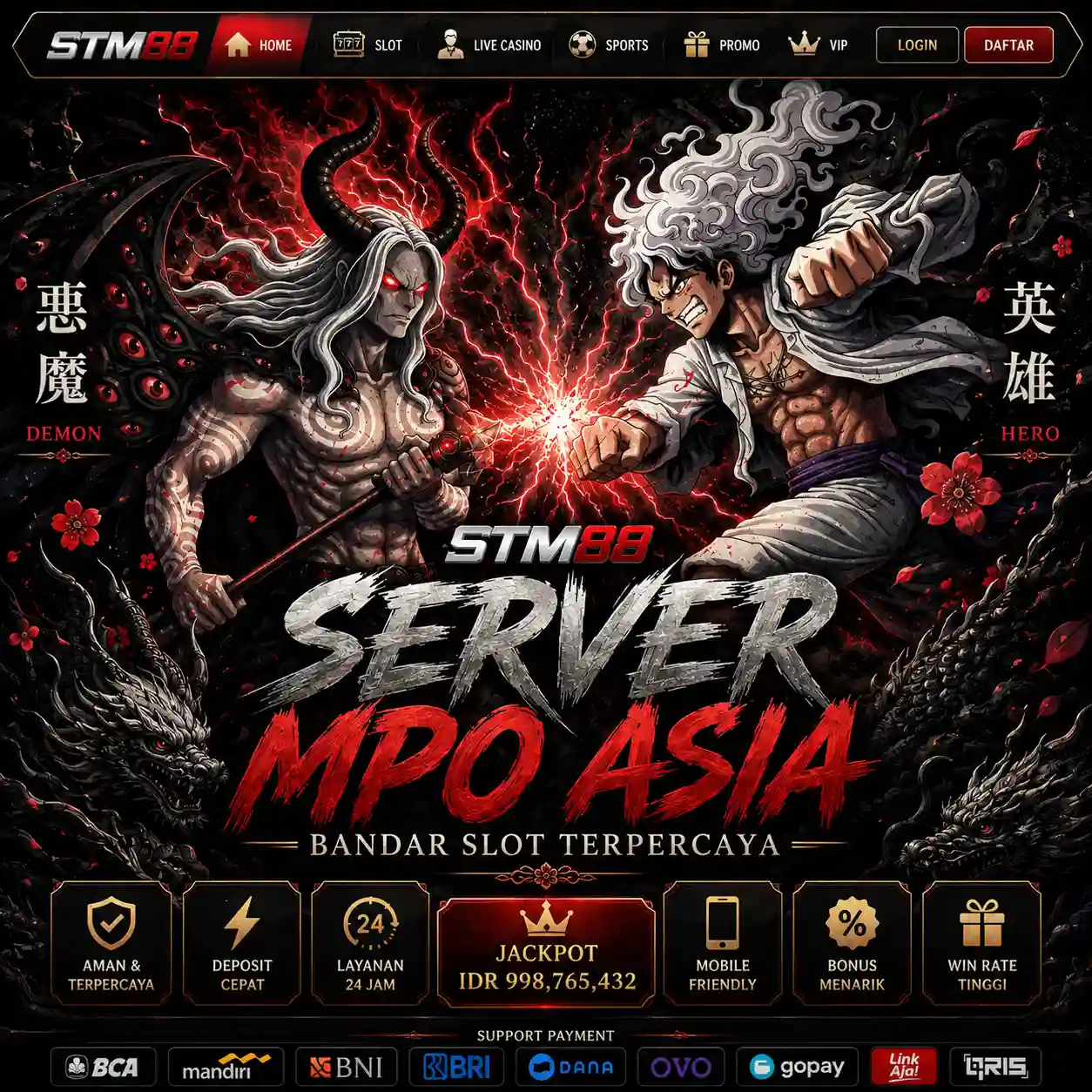 STM88 ` Daftar Server MPO Asia Terbaru Situs Bandar Slot Terpercaya